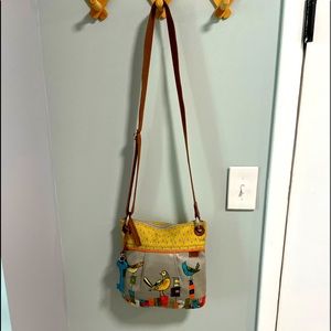 Key-per Fossil crossbody bag